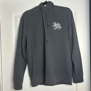 Jack & Jones Dark Grey Men's Hoodie Medium